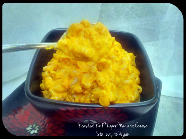 Roasted Red Pepper Mac and Cheese 