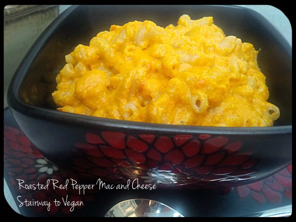 Roasted Red Pepper Mac and Cheese
